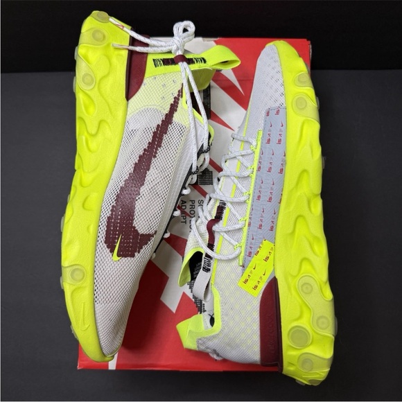 Nike React ISPA Sneakers Platinum Volt Running Shoes CT2692-002 Men\'s Size 10 main image 6